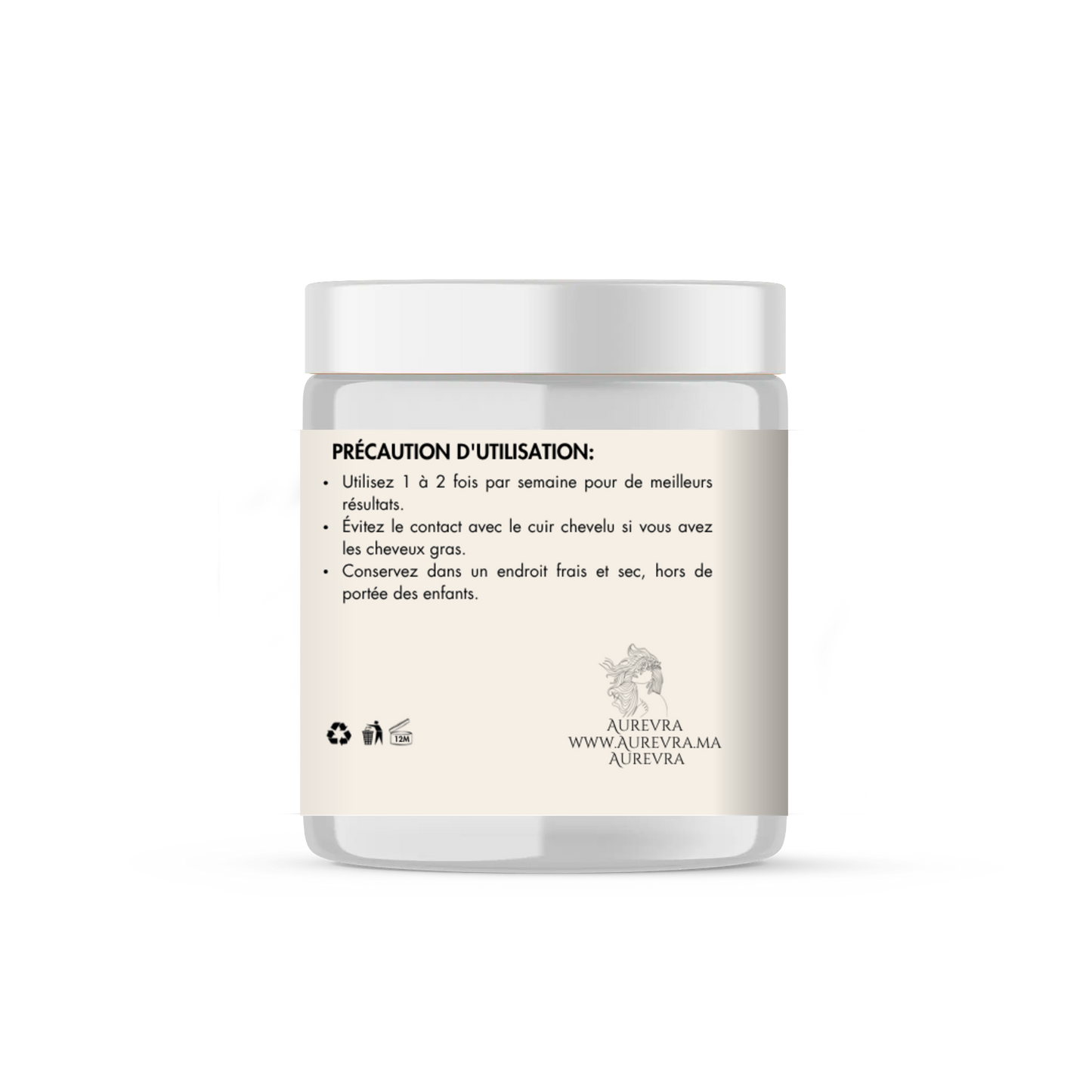 Aurevra Naturals — Deep Hydration Hair Mask